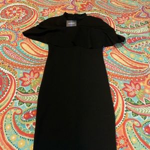 Black midi missguided dress